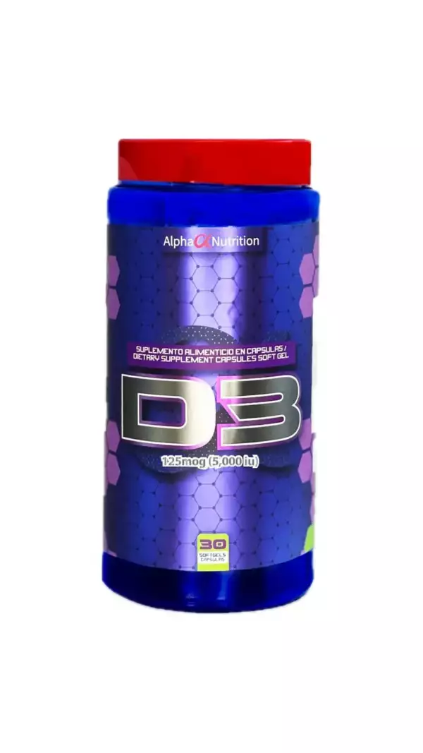 ALPHA NUTRICION vitamina D3 30 caps