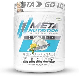 Meta creatine Creapure 120 tabs masticables